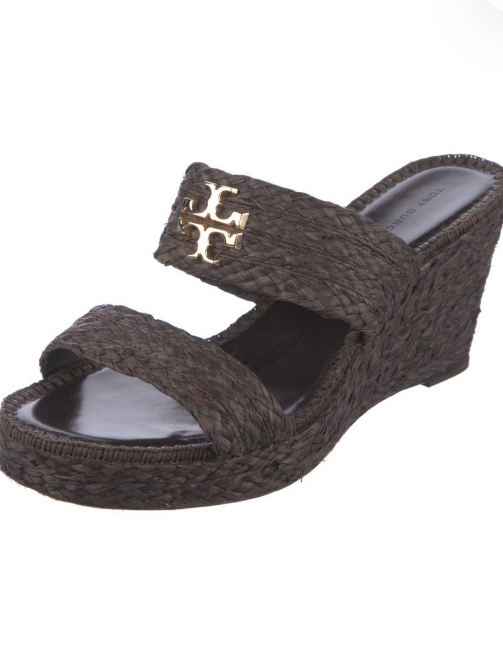 Tory Burch Raffia Wedges